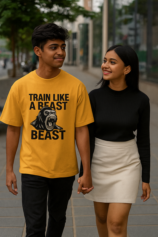 Train Like a Beast | Unisex Oversized Classic T-Shirt