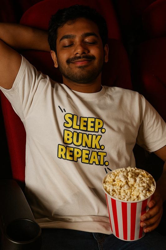 Sleep Bunk Repeat Tee | Unisex Supima T-Shirt