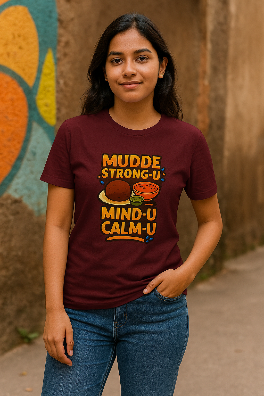 Mudde Strong-U Mind-U Calm-U | Unisex Supima T-Shirt