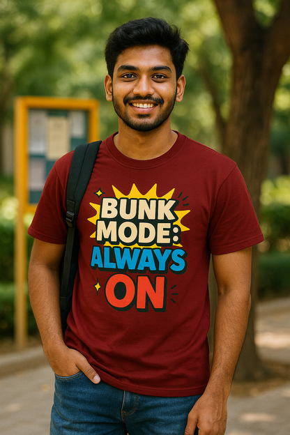 Bunk Mode Always On | Unisex Supima T-Shirt
