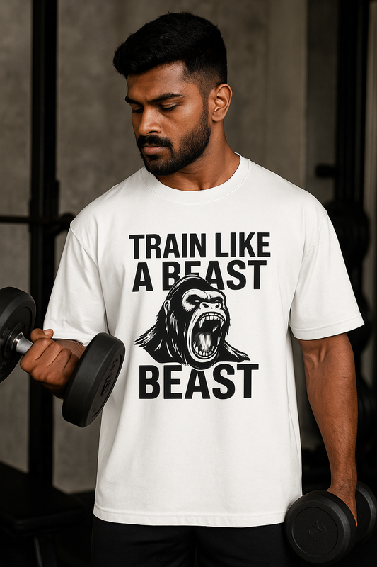Train Like a Beast | Unisex Oversized Classic T-Shirt